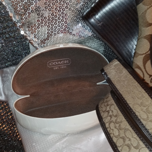 Coach Bundle All. Nela Style A3437 Brown Wedge - Picture 2 of 8